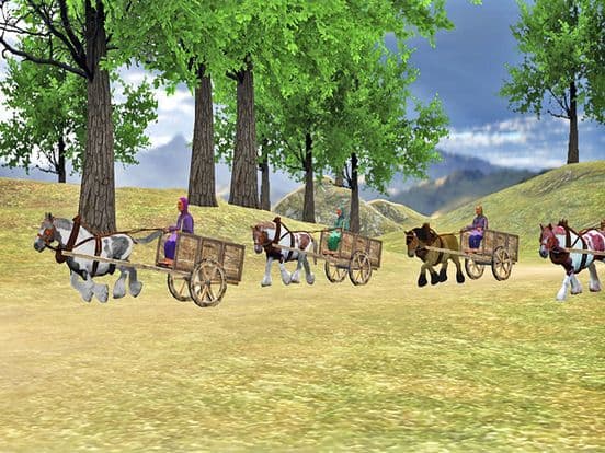 Go Cart Horse Racing Free screenshot 5