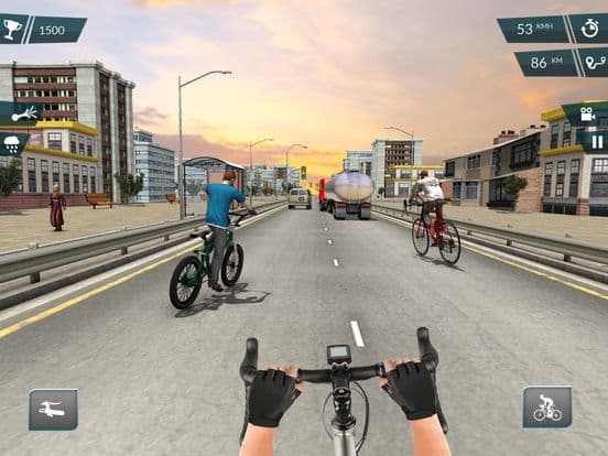 Bicycle Racing Game 2017 & Quad Stunts screenshot 2