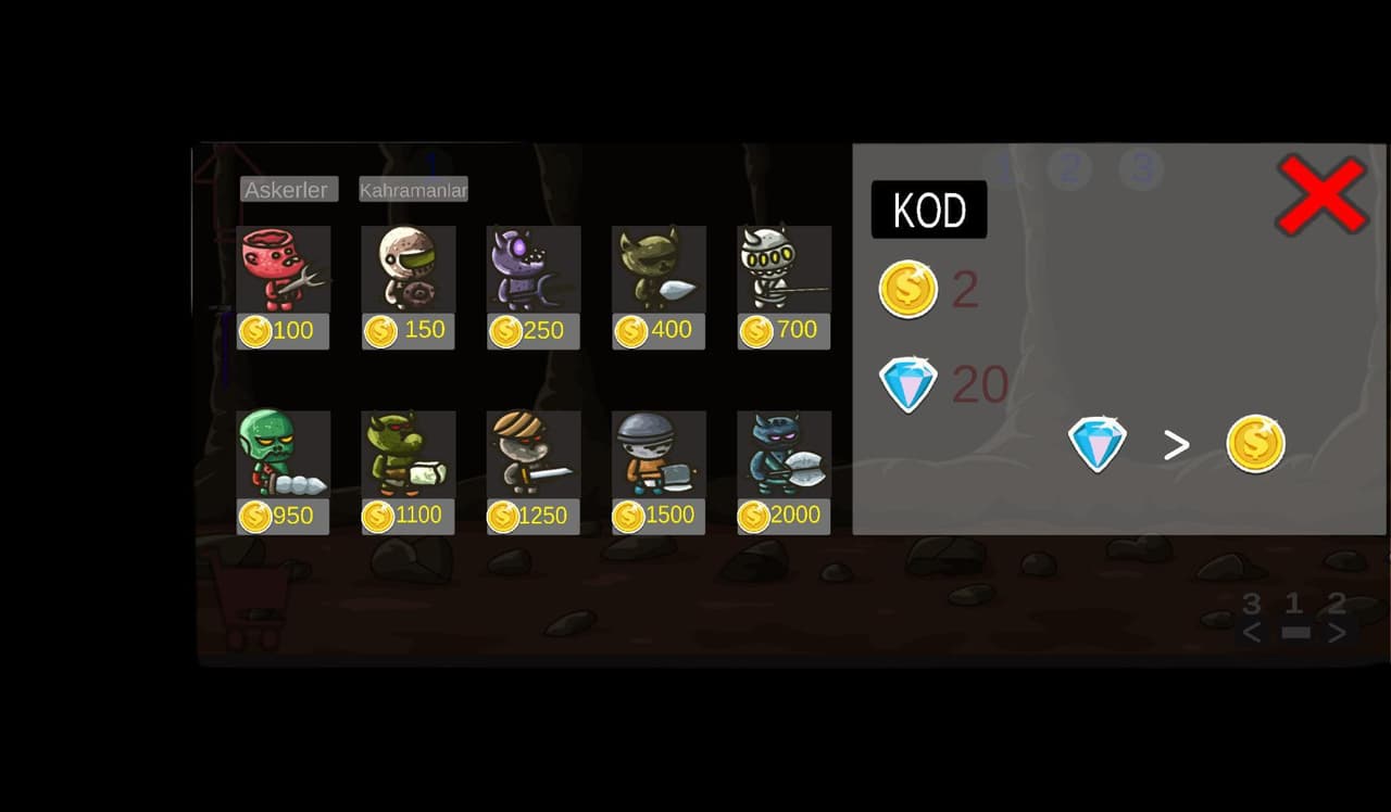 Dungeon Wars (Redspid) screenshot 4