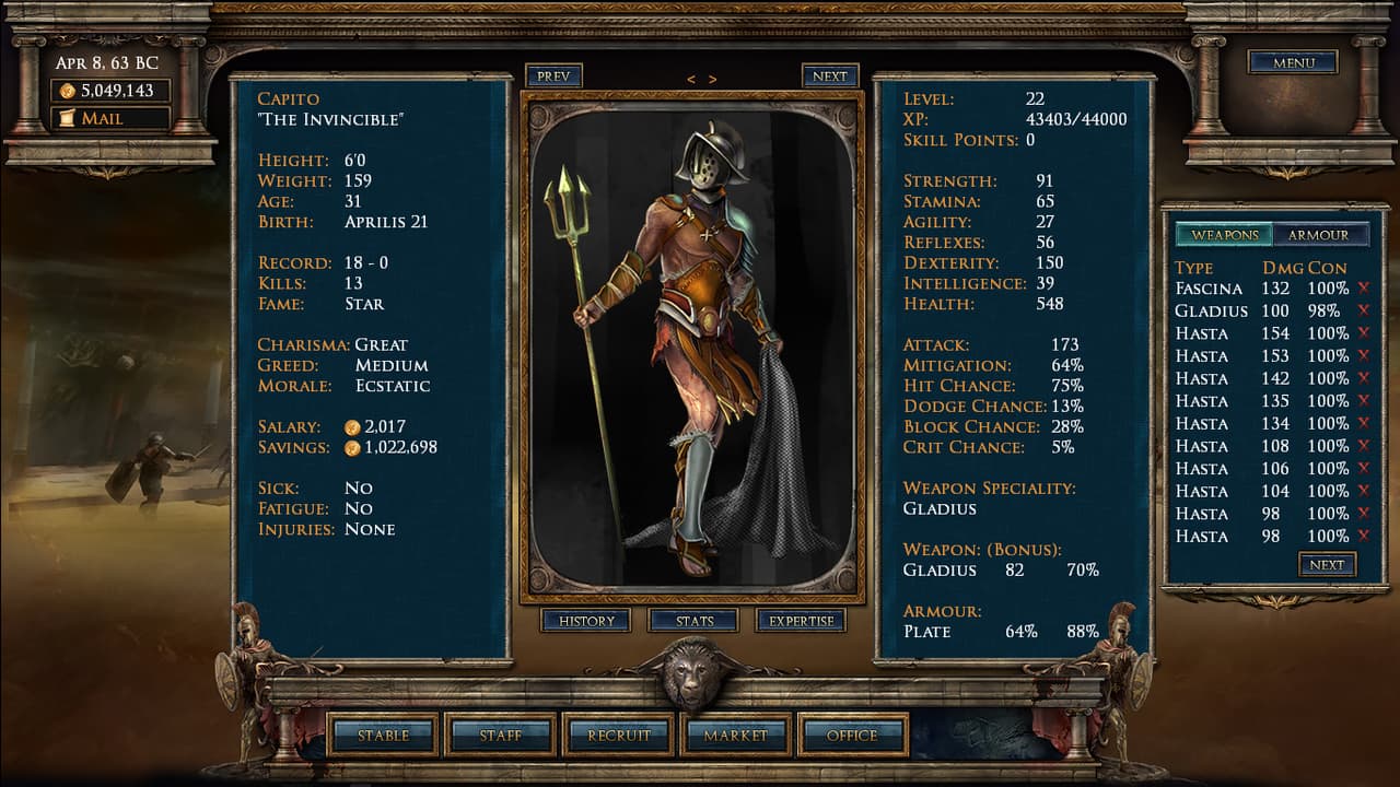 Age of Gladiators screenshot 2