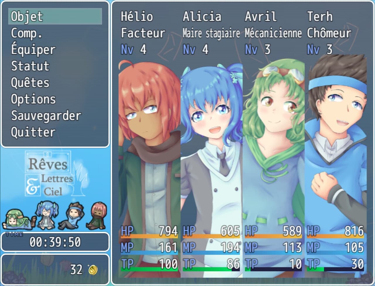 Rêves, lettres et ciel screenshot 4