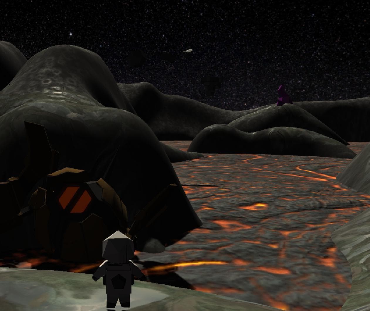 Space and lava are hardly conducive to a prolonged, happy, and healthy life