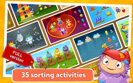 Kids Learn to Sort Lite screenshot 2