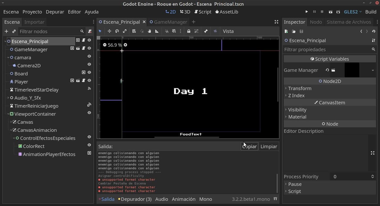 Scavengers 2D Roguelike en Godot Engine C# screenshot 2