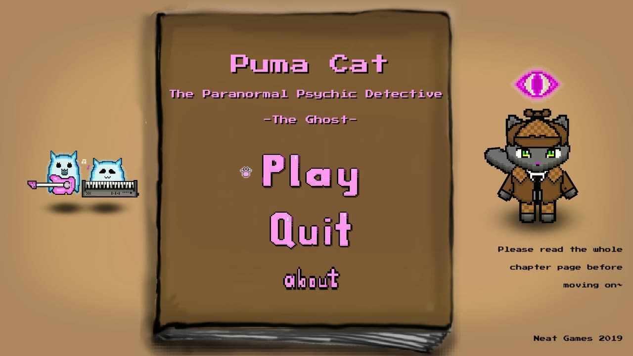 Puma Cat - The Paranormal Psychic Detective