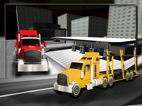 18 Wheeler Truck Driver Simulator 3D – Drive out the semi trailers to transport cargo at their destination screenshot 2