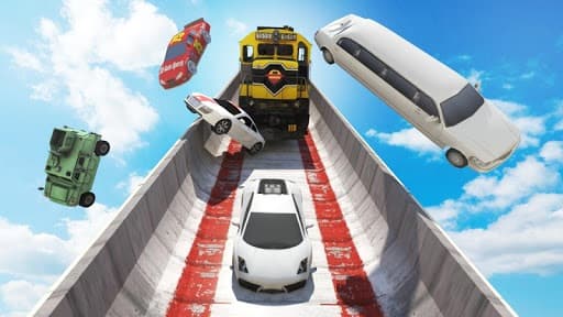 Mega Ramp: Free Impossible Stunts screenshot 5