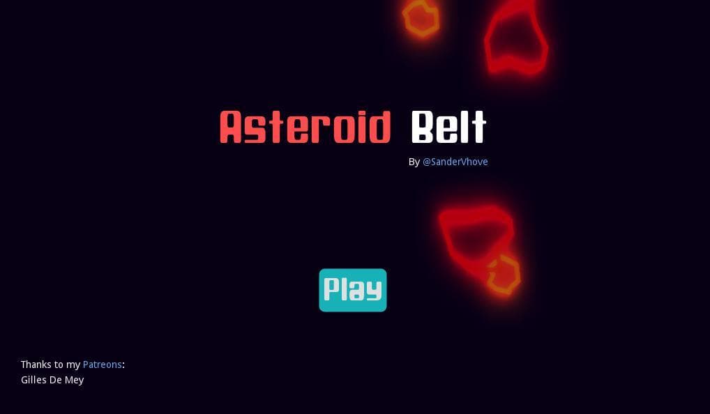 Asteroid Belt (Spooktober Jam 2021) screenshot 2