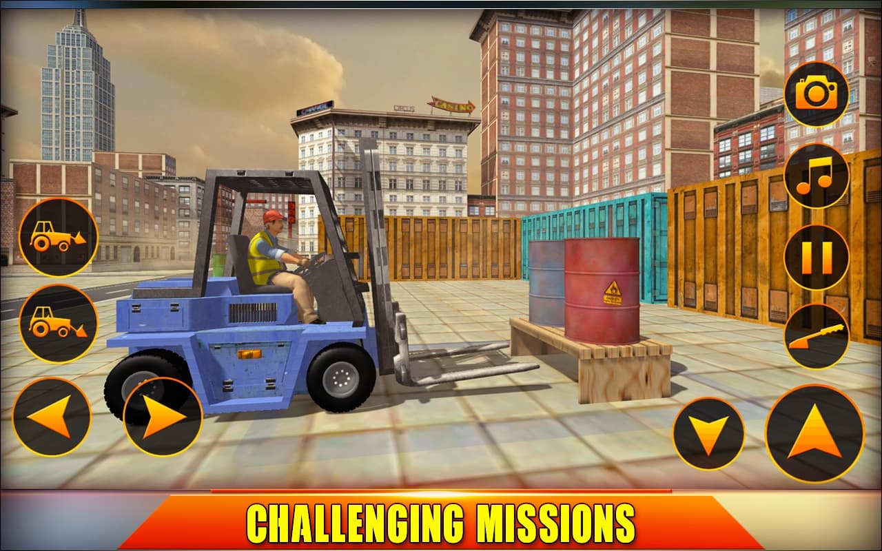 Forklift Operator Game: City Fork lift Simulator screenshot 3