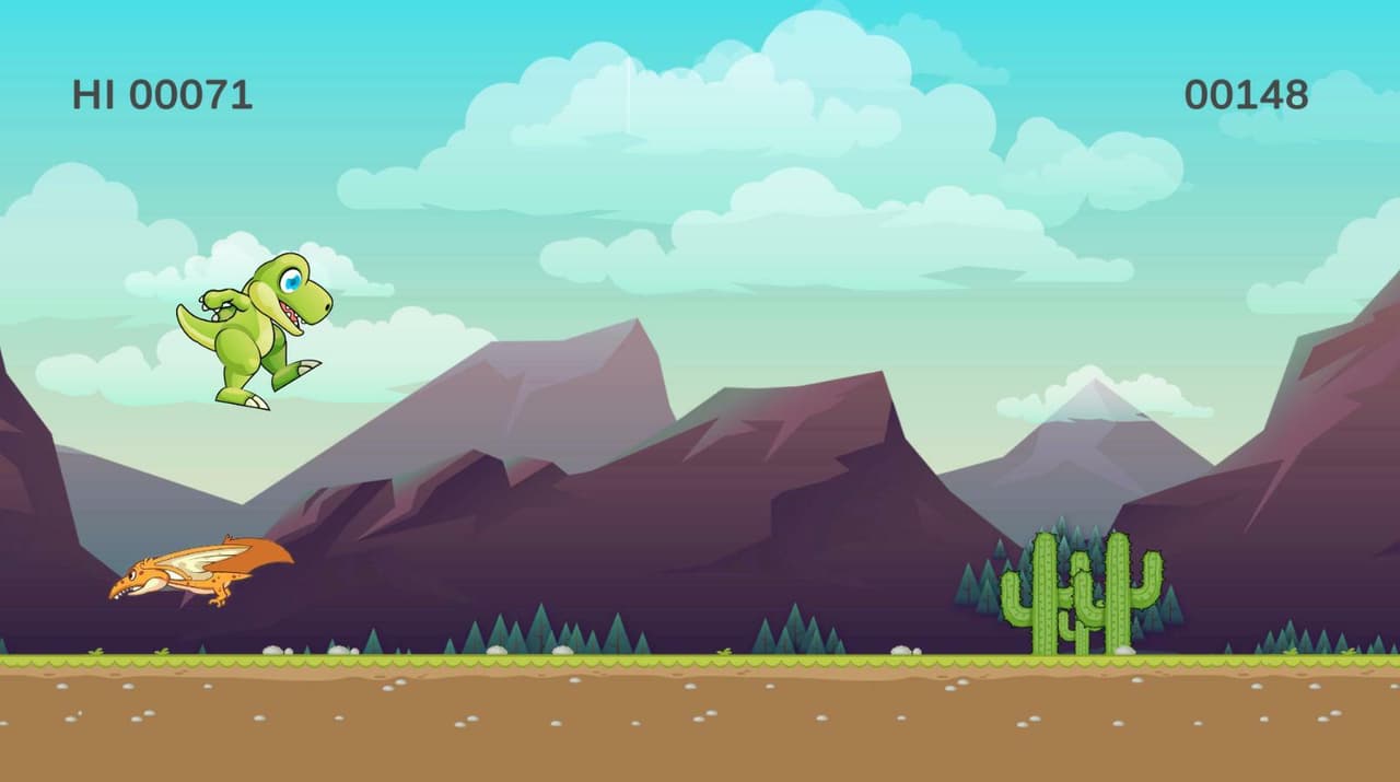 Chrome Dinosaur (bravedev) screenshot 4