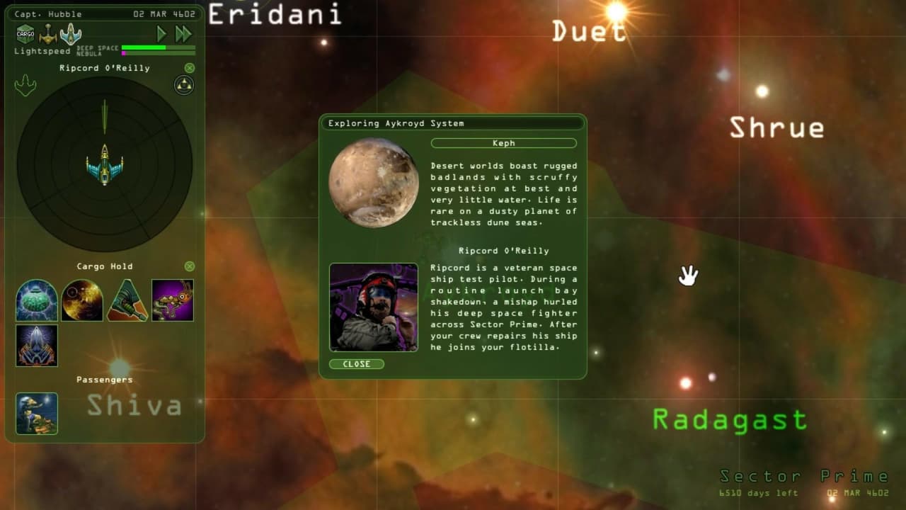Weird Worlds: Return to Infinite Space Demo screenshot 5
