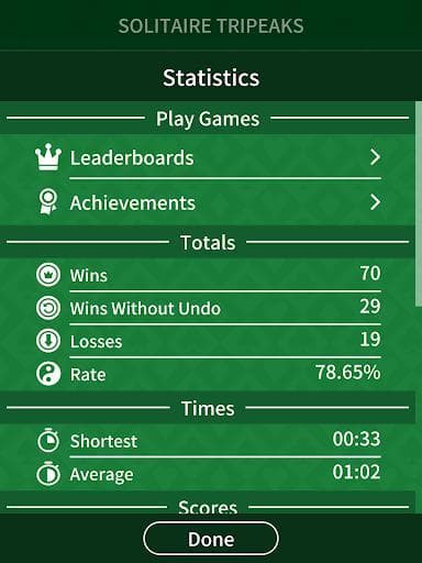TriPeaks Solitaire Pro screenshot 6