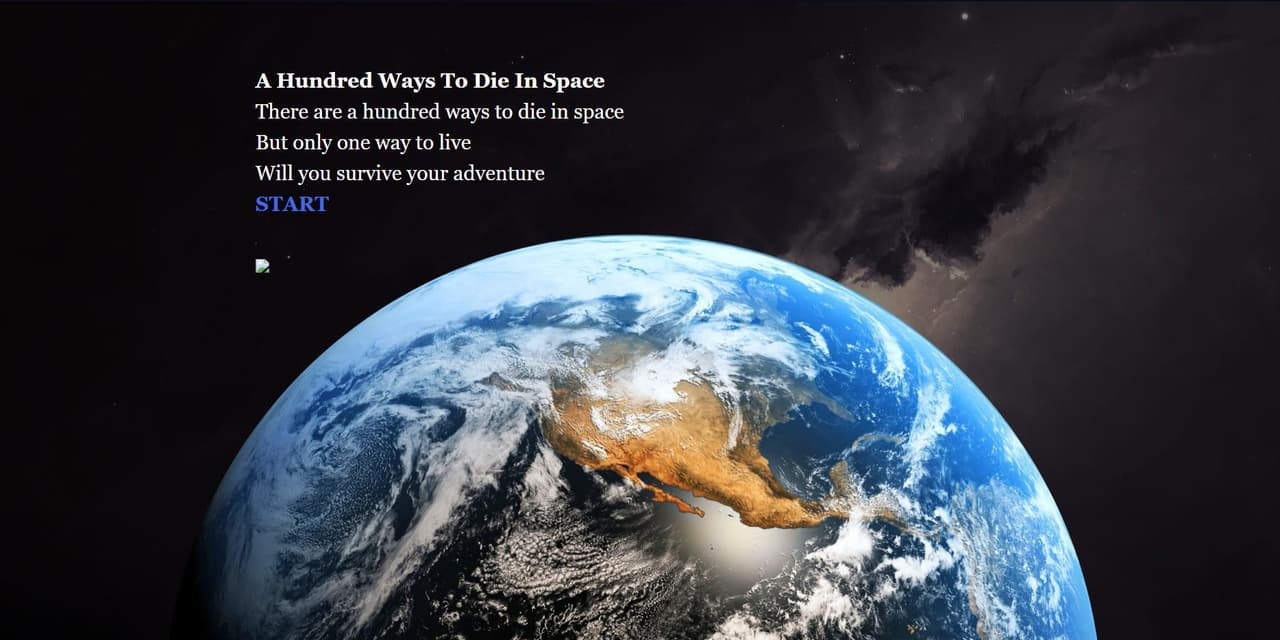 Hundred ways to die in space