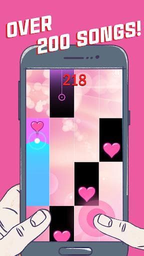 Lovely Heart Piano Tiles