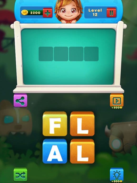 Toy Letter Swipe To Word screenshot 3