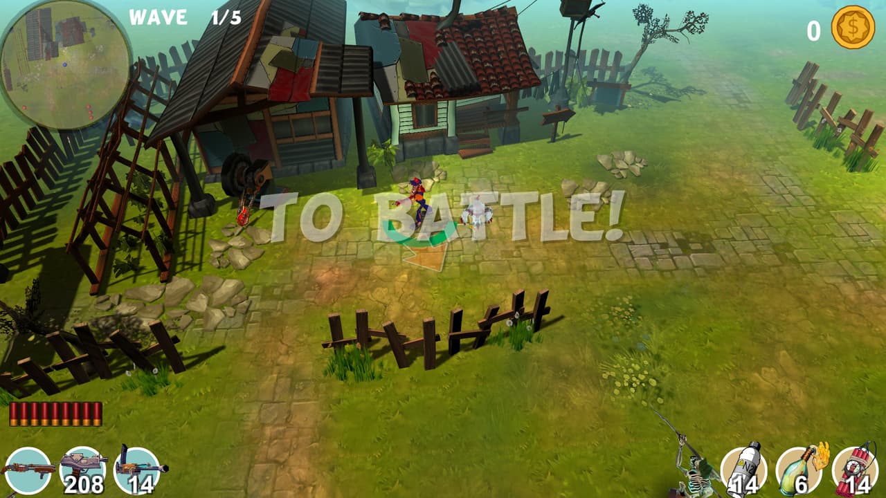 Mad Gardener: Zombie Massacre screenshot 2