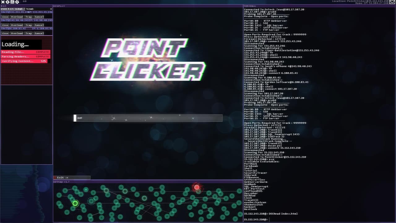 Hacknet (itch) screenshot 2