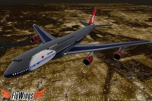 Flight Simulator Night NY HD screenshot 2