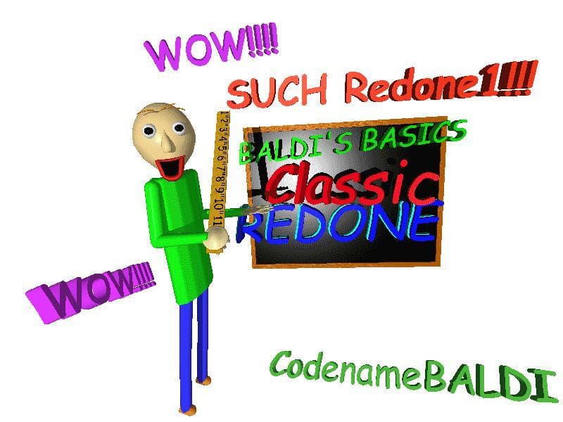 Baldis Basics Classic Redone