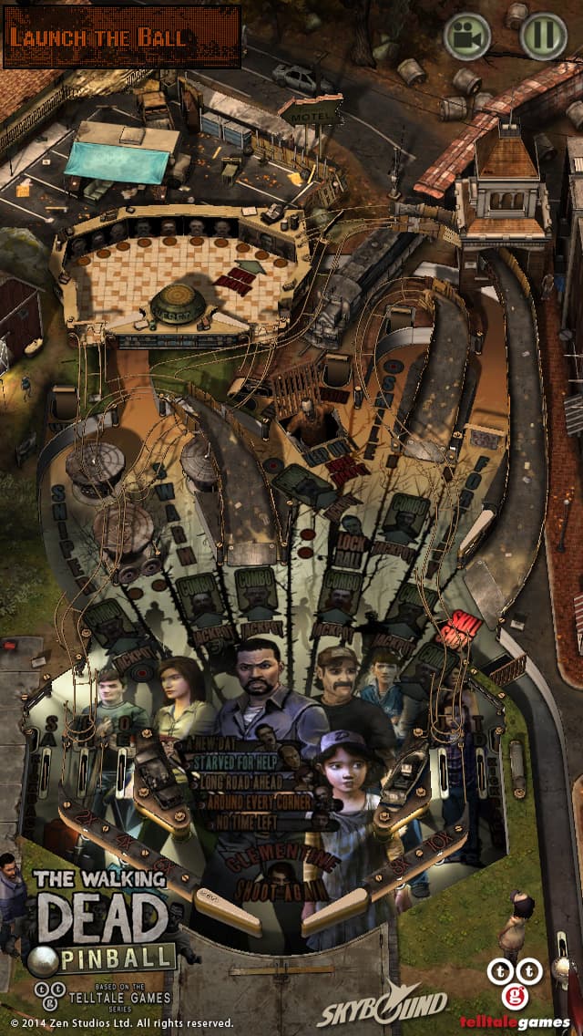The Walking Dead Pinball screenshot 2