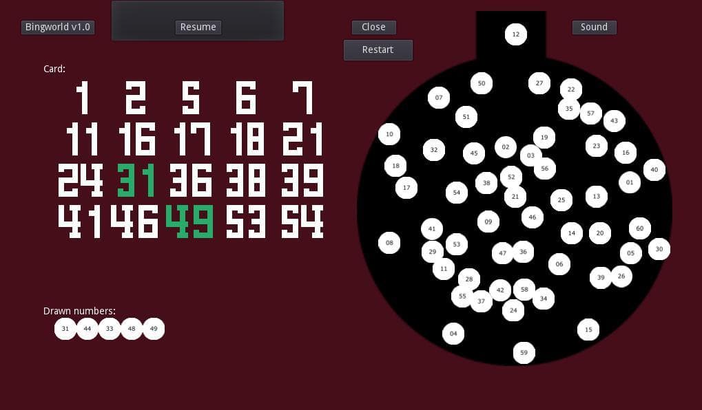 Bingworld screenshot 3