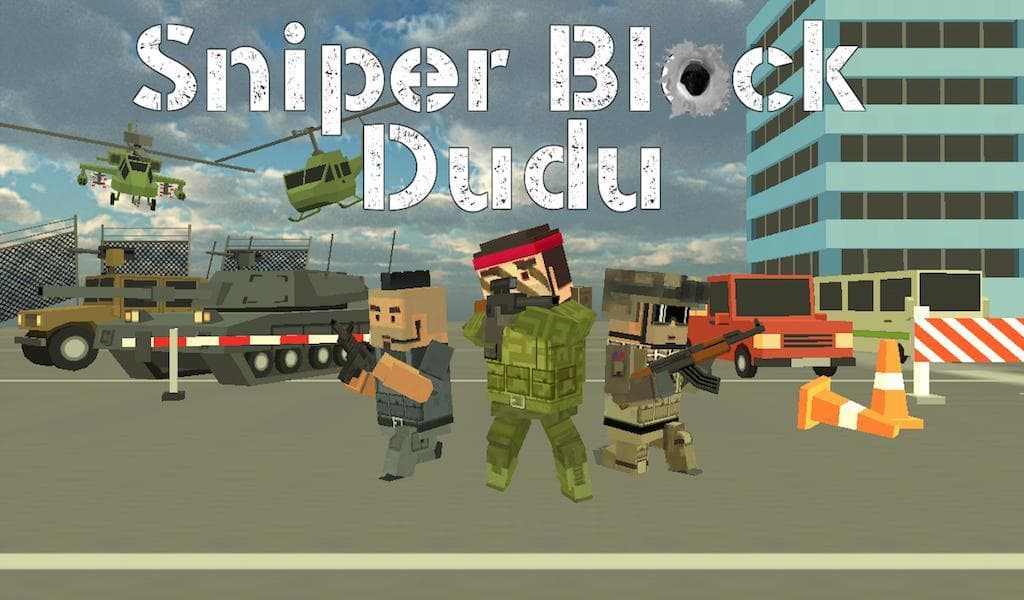 Sniper Block Dudu screenshot 2