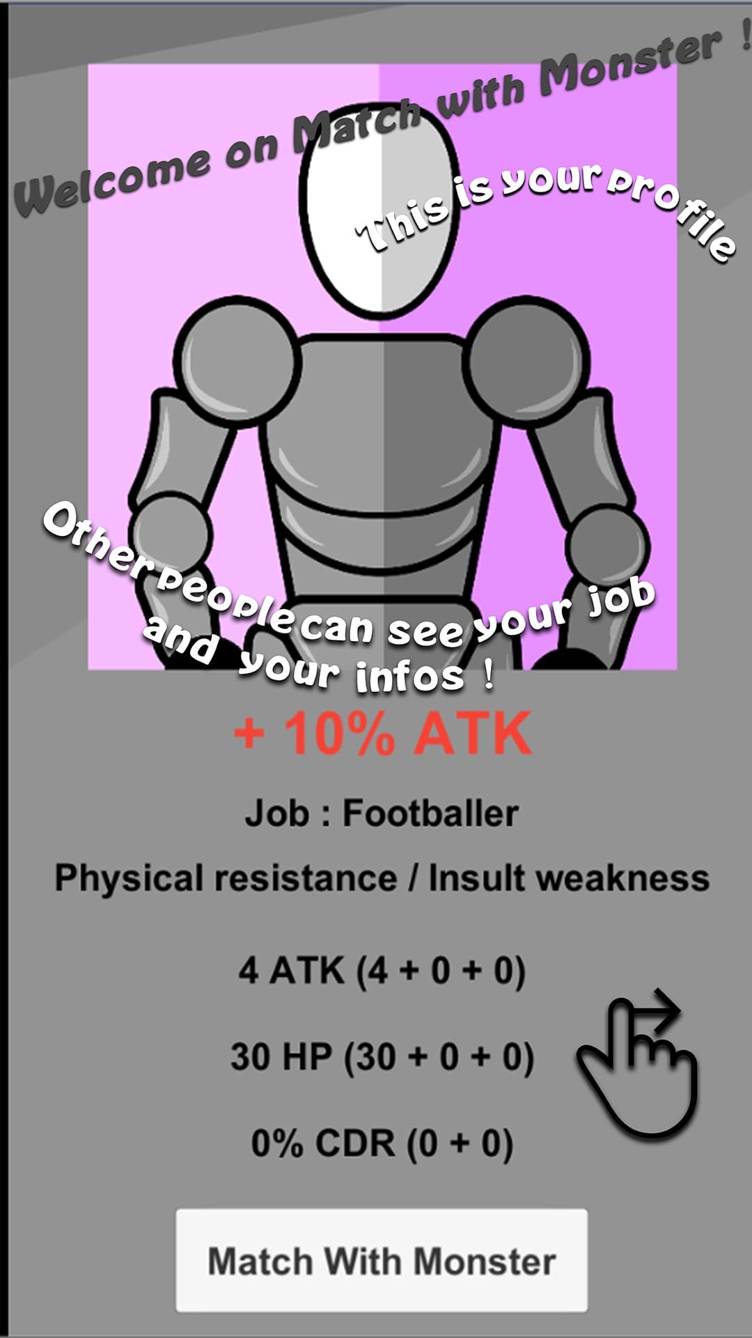Match with Monsters screenshot 2