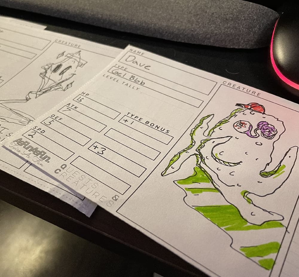 Quests & Creatures Zine screenshot 3