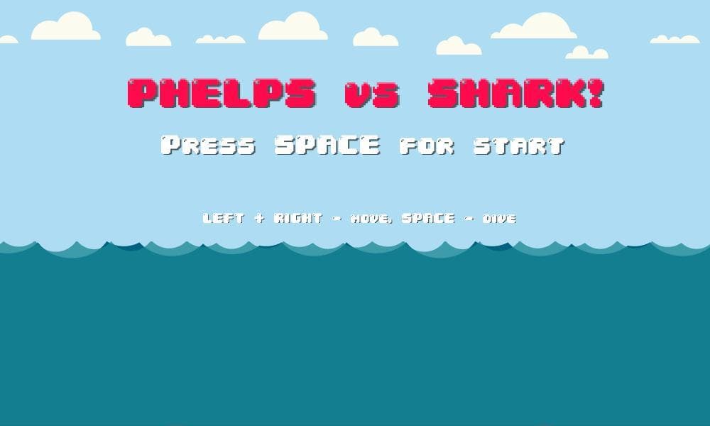 Phelps vs Shark screenshot 2