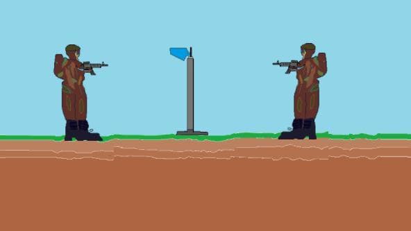The war for the flag