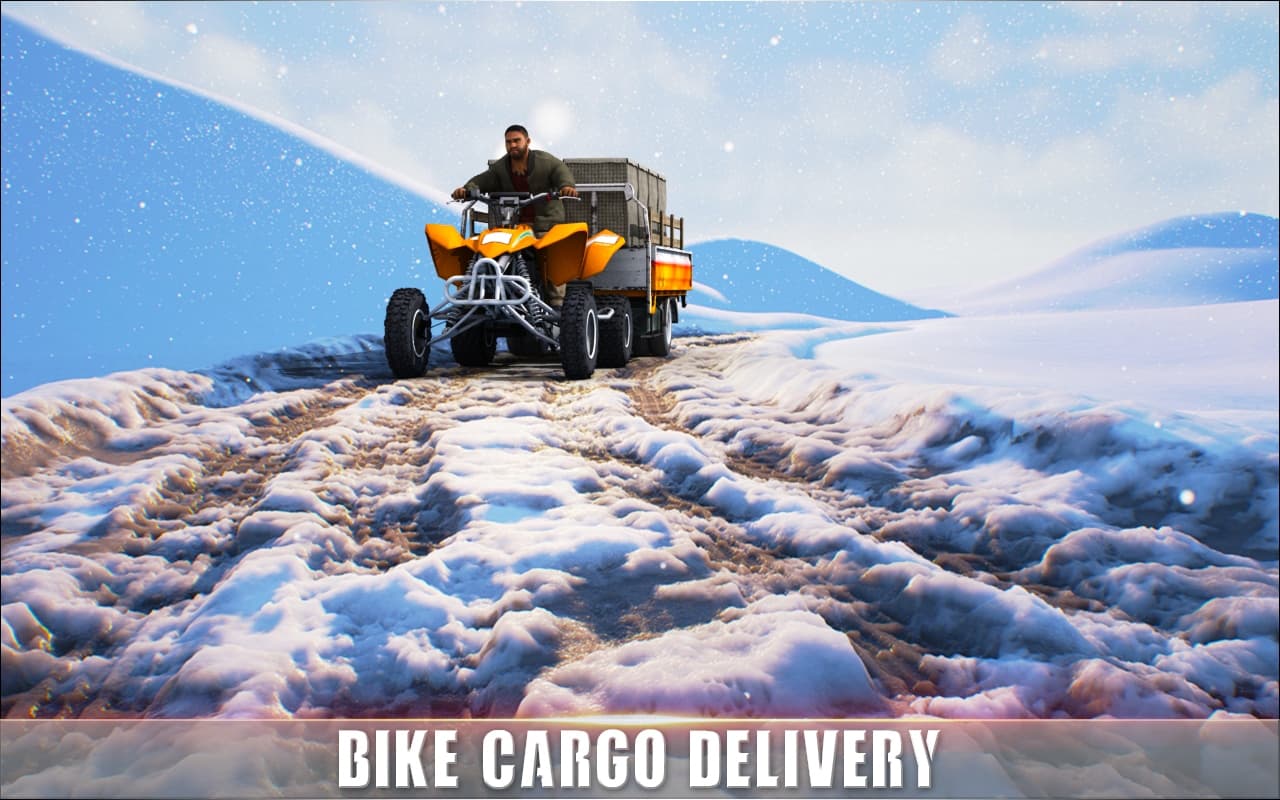 ATV Quad Bike Cargo Transport Simulator screenshot 5