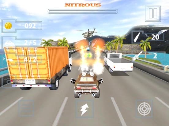 Death Moto Furious Car Race screenshot 4