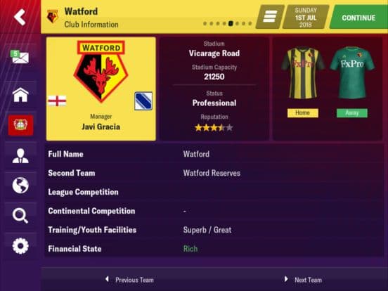 Football Manager 2019 Mobile screenshot 4