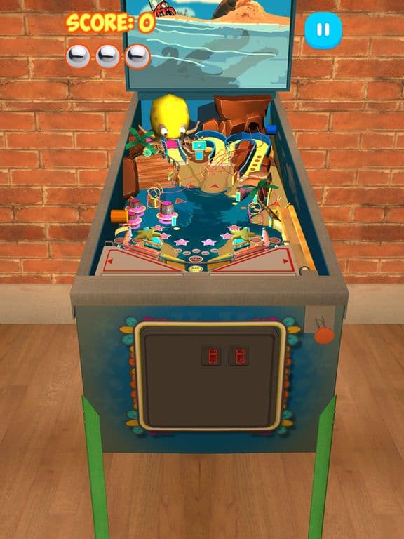 Pinball Challenge - Octopus Island 3D screenshot 3