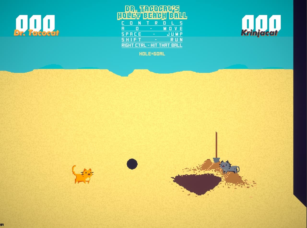 Dr. Tacocats Holey Beach Ball screenshot 3