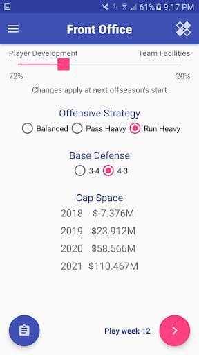 American Football Manager screenshot 4