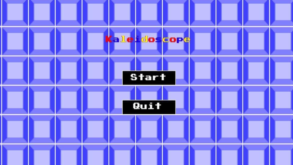 Kaleidoscope (itch) (zeshile) screenshot 2
