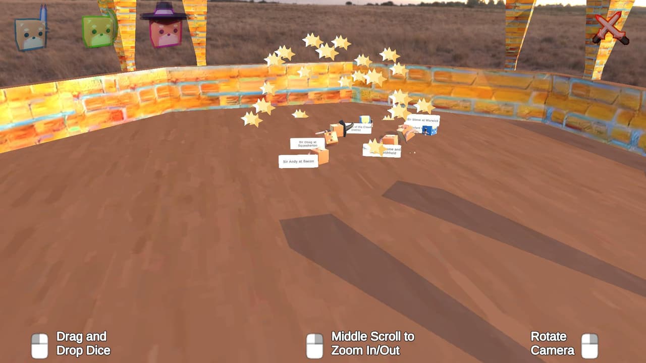 Super Dice Dogs Battle Arena