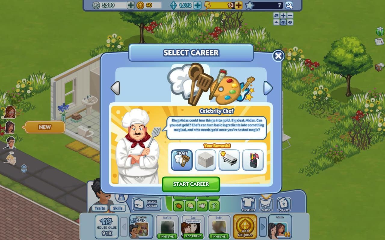 The Sims Social screenshot 5