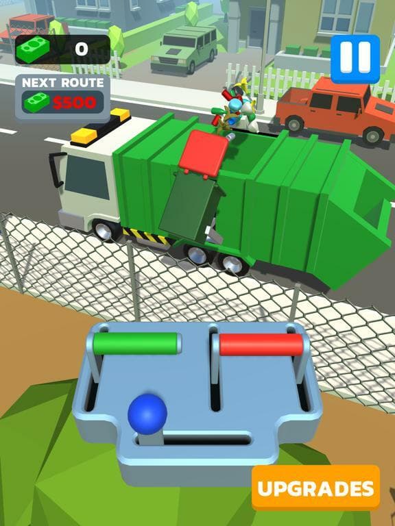 Garbage Truck 3D!!! screenshot 2