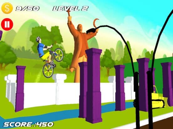 BMX Stunt Rider: Bike Race screenshot 2