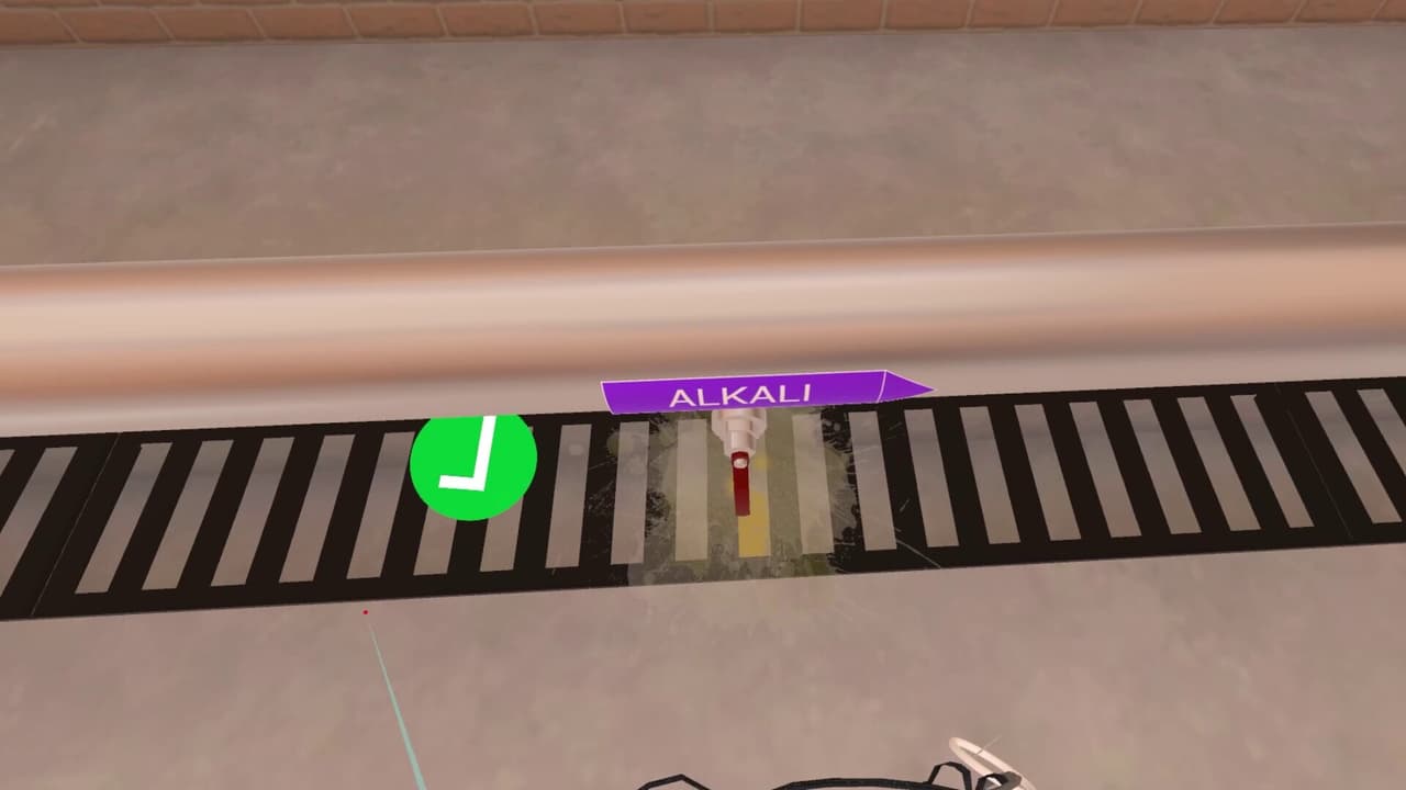 Maintenance Safety (Pipes and Acids) VR Training screenshot 2