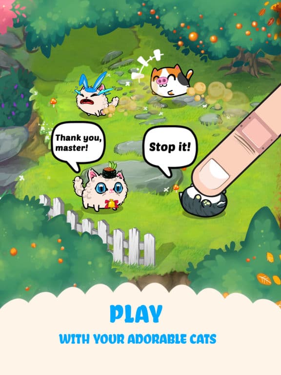 Fancy Cats - Match 3 Puzzle & Kitty Dressup! screenshot 2