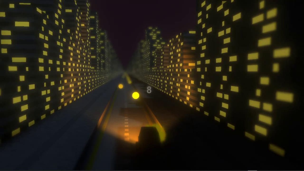 Night car city