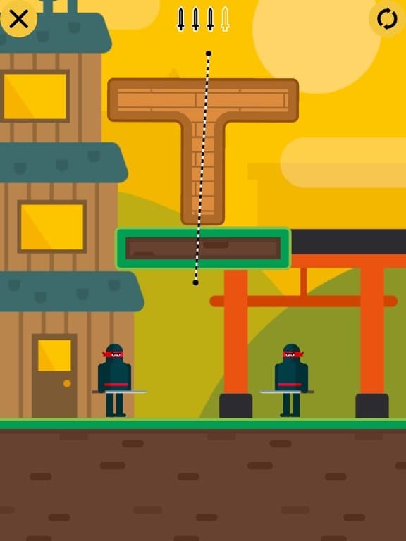 Mr Ninja - Sword Puzzles screenshot 4