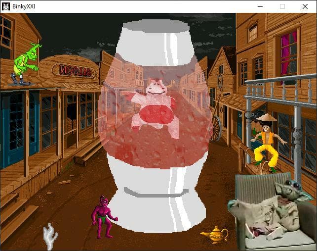 BINKY XXI: Lava Lamp Chaos