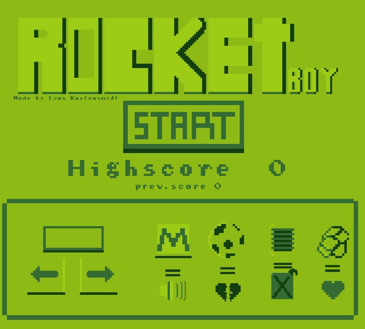 Rocket boy (itch) (Lynx) screenshot 2