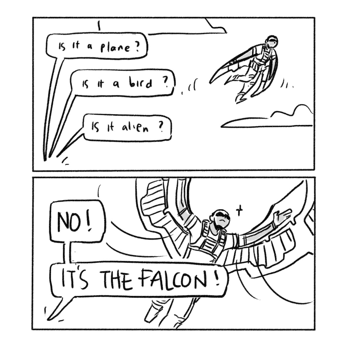 Marvel Doodle #1