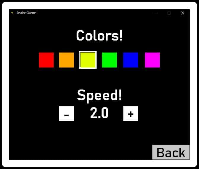 Snake Game! (Shant!) screenshot 3