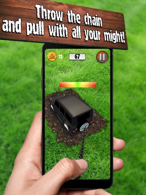 AR Pulling Chained Truck screenshot 3